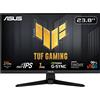 ASUS TUF Gaming VG249QM1A, Monitor Gaming 23.8", FullHD (1920x1080), fino a 270Hz, Tempo di Risposta 1ms, G-Sync, Free-Sync Premium, Extreme Low Motion Blur, Nero