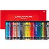 Caran d'Ache Neocolor II - Pastelli a cera acquerellabili, confezione da 30 + 2 biglietti