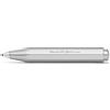 Kaweco Al Sport - Penna a sfera in alluminio di alta qualit? I 12 g, leggera, con meccanismo di curva del cuore affidabile, 10,5 cm, colore: argento