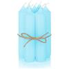 Michael Noll Set Di 2 Candele A Pilastro Rustiche – Rosa, 10x20 Cm, Durata 120 Ore – Antigoccia E Senza Fuliggine
