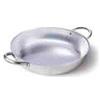 ACCADEMIA MUGNANO Pentola saltapasta in alluminio 99,5% uso professionale da cucina ristorante tegame professionale spessore 2 mm diametro 40 cm 2 manici isolati no induzione 100% made in italy (40 cm)