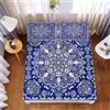Treer-shop Lenzuolo sotto con Angoli Singolo Matrimoniale con Federa, Treers Coprimaterasso Elasticizzati Traspirante Microfibra profondità 30cm-Vari Taglie Letto (Nobile Totem,160x200x30cm)