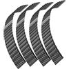 QENETY Bosch F016800431 - Filo per decespugliatore rotondo, 3,5 mm x 37 cm, linea di ricambio per decespugliatore AFS da 23 a 37 (40 pezzi)
