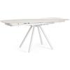 Bizzotto Tavolo allungabile Raita 119/178x89,4 bianco/bianco