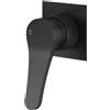 Mariner Kobra miscelatore monocomando per rubinetto lavabo a parete, per corpo incasso move, KOB1000-NO, Kobra nero opaco [Rubinetteria Bagno > Ricambi Rubinetteria Bagno]