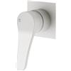 Mariner Kobra miscelatore monocomando per rubinetto lavabo a parete, per corpo incasso move, KOB1000-BO, Kobra bianco opaco [Rubinetteria Bagno > Ricambi Rubinetteria Bagno]