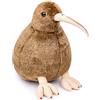 Tiny Heart Kiwi uccello Peluche Realistica Peluche Animale Adorabile Regali Morbidi e Carini Kiwi uccello Peluche per Bambini Ragazzi e Ragazze Giocattoli Peluche per bambini marrone 30cm/11"