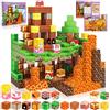 BUOAZR Costruzioni Magnetiche Blocchi per Bambini 100PCS 2CM, Giochi Cubi Magnetici, Giocattoli da costruzione Montessori, Regali di Compleanno per Ragazzo e ragazza dai 3 4 5 6 7 9 10-12 anni