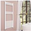 OCEAN ITALY S.R.L. OCEAN ITALY Scaldasalviette Termoarredo Bagno 1720x600mm Radiatore a Parete in Acciaio al Carbonio Riscaldamento ad Acqua Calda Bianco