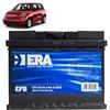 Generico Batteria 60Ah EFB per Fiat 500 L 0.9 1.4 benzina 2012+