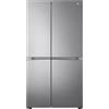 LG GSBV70PZTE Frigorifero Side by Side 655L Classe E Inox
