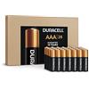 Duracell CopperTop - Batterie alcaline AAA a lunga durata, tripla batteria, per uso domestico e commerciale, confezione da 28