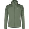 MONTURA Rise Hooded Jacket, Giacca da Escursionismo Leggera e Traspirante da Uomo (IT, Testo, M, Regular, Regular, Verde Salvia)