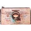 Anekke Portafoglio Morbido 36609-907 Multicolore 18x10x2 Donna BILLETTERE Bianco