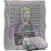 LOGOVISION Batman The Joker Mugshot Coperta super morbida al tatto setoso - 152 x 127 cm
