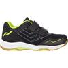Pro Touch Rebel 3, Scarpe da pallavolo, Black/Green Lime, 34 EU