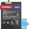 MOBILEX® Batteria interna per Xiaomi Poco X3 NFC/Poco X3 Pro (BN57) Ricambio | 5160mAh - OEM | Capacità originale