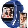 Fenamor Orologio Smartwatch Bambini GPS 4G con WiFi Videochiamata SOS Orologio Telefono Sveglia Contapassi Modalità Classe Chat Vocale 7 Giochi di Intelligenza Regalo per Ragazzi e Ragazze Smart Watch