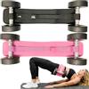 MuscleForge Cintura per Hip Thrust con Carico Fino a 30 kg per Lato, Cintura per Manubri e Kettlebell per Glutei, Ponte Glutei, Plank e Push-Up, Regolabile e Unisex per Allenamento a Casa e Palestra