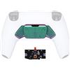 eXtremeRate Trasforma Rise in Rise4-Tasti Posteriori K1 K2 K3 K4&Scheda PCB Ricambio per ps5 Controller Rise&Rise4 Remap Kit(Non Remap Kit Completo)-Camaleonte Verde Viola