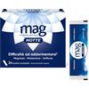 Mag Notte Melatonina per Dormire per Adulti, 24 Bustine Monodose | Con Magnesio, Griffonia, L-Triptofano, Favorisce il Sonno, Riduce i Disturbi Notturni, Senza Glutine, Aroma Camomilla Agrumi