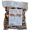 MANDORLE MELI Mix Frutta Secca Sgusciata Siciliana - Mandorle Tostate, Mandorle Tostate Pelate, Nocciole, Noci e Uvetta - Fonte di Vitamine e Fibre Senza Glutine (1kg)