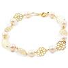 Monde Petit Bracciale per bambini perle - oro giallo 18k (750) - Scatola Regalo - Certificato di garanzia