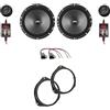 IPNOSIS Kit 4 Casse SPECTRON SP-RC26 compatibile con Fiat 500 dal 2007 al 2016 con 2 Supporti Anteriori, 2 Connettori