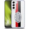 Head Case Designs Licenza Ufficiale AC Milan Away Kit per Stemma 2023/24 Custodia Cover Dura per Parte Posteriore Compatibile con Samsung Galaxy S22 5G