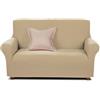 Caleffi Magic Copridivano elasticizzato, Cotone , Beige, 3 Posti, 55678