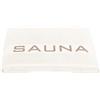 Delindo Lifestyle Asciugamano da sauna Colares, XXL, in spugna, per uomo e donna, in cotone, colore bianco, 80 x 200 cm