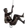 XYQXYQ Scultura decorativa da parete con uomo che si arrampica, stile nordico moderno, semplice, sculture di uomo che si arrampica, regalo per casa e ufficio