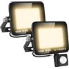 SKYWORLD 2 x Fari Led da Esterno con Sensore di Movimento, 10W 1000LM