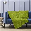 HABITA 33 HOME Granfoulard Copridivano, Copriletto Matrimoniale Primaverile, Telo Copridivano 250x280 Cm, Copri Divano Leggero, Telo Estivo (Verde Amalfi)