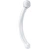 AMAZBEE Dildo a Doppia Testa Plug Anale di Vetro G-Spot Masturbatore SM Giocattolo Sessuale Perle Anali lunghe Vagina Massaggiatore della Prostata per Uomini Donne Coppie (Glass)