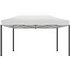 FRANKYSTAR Kebon Tenda/Gazebo per Giardino 3X4,5 e 3x6 Impermeabile Pieghevole Per Fiere Mercati (3x4,5, Bianco)