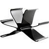 Kartell - Portariviste - Nero - PMMA - Designer Front