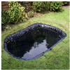 CHENLYD Laghetto in PVC Antiscivolo Telo per Laghetto per Stagni Da Giardino, Piscine, Fontana, Membrana, Resistente Alle Forature 3 x 5 m, 4 x 3 m Telo per Laghetto da Giardi(Size:3x2M(10x7ft),Color:20S)
