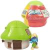 Les Schtroumpfs Puffi, Casa con 1 figurina, 5,5 cm, Modello Tempesta, Verde, Per bambini dai 3 anni, PUF385