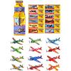 Henbrandt 12 Aeroplanini di Polistirolo Aereo Giocattolo Aerei Aliante Modellini per bambini - Feste de Compleanni e Matrimoni Tombola Pinata Giocattoli Bottino Riempitivi Bomboniere