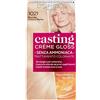 L'Oréal Paris Casting Crème Gloss Colore Trattamento senza Ammoniaca, 1021 Biondo Chiaro Perla