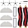 DianSung Set di accessori di ricambio per Roborock S5/S5 Max/S6/S6 Pure/S6 MaxV/S50/S51/S52/S53/S54/S55,Per Xiaowa E2/E3/E4/E5, Per Xiaomi 1/1S Accessori aspirapolvere robot