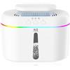 BAMCOO Umidificatore Ambiente, 2L Umidificatore Ultrasuoni a Nebbia Fredda, Umidificatore e Diffusore Silenzioso per Bambini, Piante e Casa, Bianco