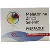 PIERPAOLI EXELYAS Srl Melatonina ZInco Selenio Pierpaoli Integratore per il Sonno 60 Compresse