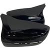 VAVGKDKPZB Side Mirror Cap Per BMW Per Serie 5 Per G30 Per G31 2017-2019 Specchietto Retrovisore Laterale Driver Mano Sinistra Fibra Carbonio ABS Copertura Specchio Ricambio Tappi Specchietto Retrovisore(Bright