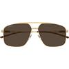 Gucci Occhiali da Sole GG1676S 002 Oro/Marrone Uomo