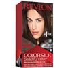 Revlon ColorSilk Beautiful Color Hair Color, Colorazione Permanente Fai-Da-Te A Casa, Senza Ammoniaca, 100% Copertura Dei Bianchi, Arricchita Con Cheratina, 20 - Castano Nero