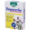 ESI - Depurerbe, Integratore Alimentare a Base di Tarassaco, Cardo Mariano e Vitamina B6, Favorisce la Normale Funzionalità Epatica e Aiuta a Depurare l'Organismo, Senza Glutine e Vegano, 45 Ovalette