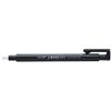 Tombow Mono zero - Set gomma per cancellare di precisione, punta rotonda, con 2 mine extra, colore: Nero