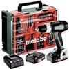 Metabo SB 614053710 - Trapano avvitatore a percussione a batteria, batteria inclusa (18 V, 2 batterie LiPOWER da 2 Ah, diametro foro 13 mm/36 mm, peso 1,6 kg)
